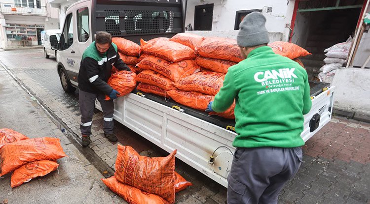 Samsun Canik Belediyesi'nden Isınma Desteği