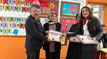 Kumköy İlkokulu'nda çifte kutlama