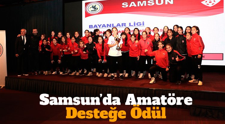 Amatöre desteğe ödül