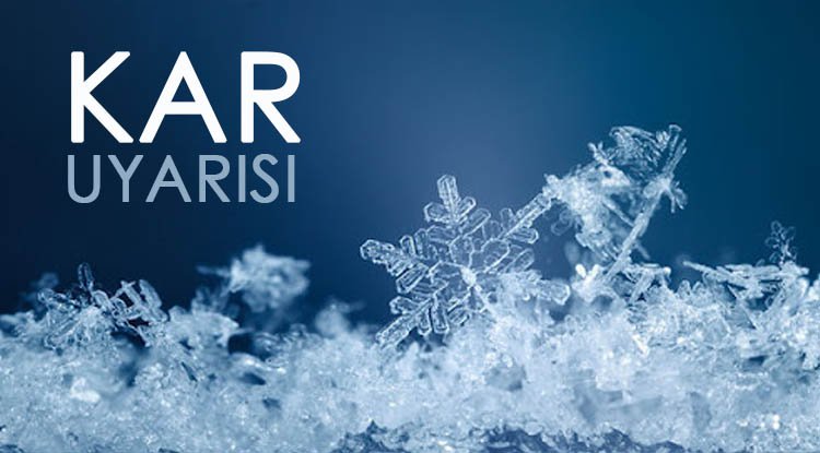 Aralık ayına kar ile gireceğiz