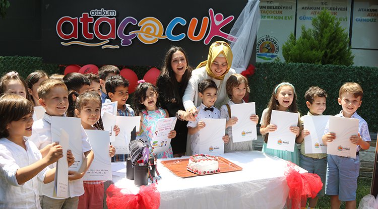 AtaÇocuk şubelerinde karne sevinci