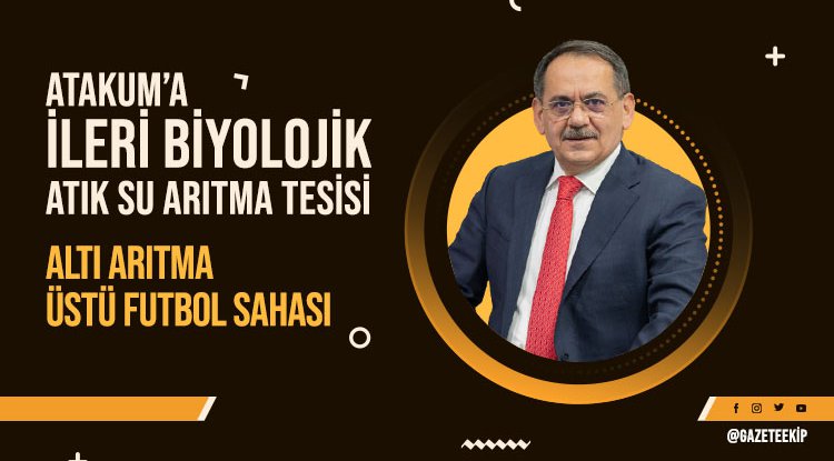 Atakum'a İleri Biyolojik Atık Su Arıtma Tesisi