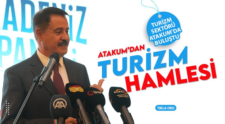 Atakum Belediyesi’nden dev turizm hamlesi