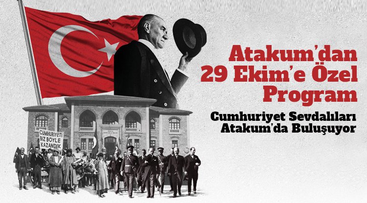 Atakum Belediyesi’nden 29 Ekim’e özel program