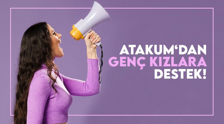 Atakum Belediyesi’nden genç kızlara destek