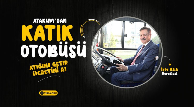 Atakum Belediyesi’nden Katık Otobüsü