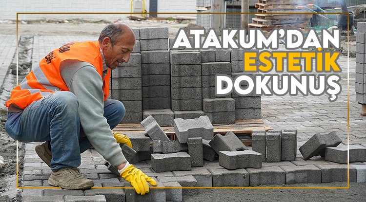 Atakum Belediyesi’nden sokaklara estetik dokunuş