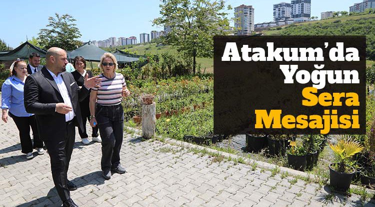 Atakum Belediyesi seracılık faaliyetleri için yoğun mesaide