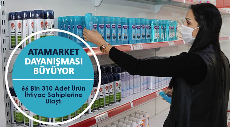 Atakum'da AtaMarket dayanışması büyüyor
