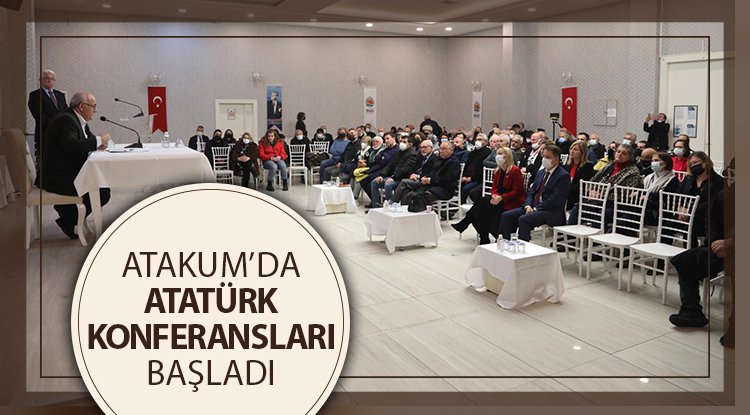 Atakum'da Atatürk konferansları başladı