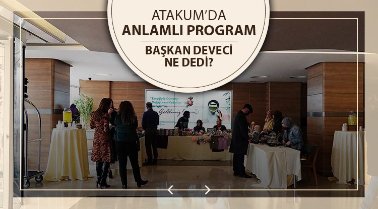 Atakum’da emekçi kadınlara özel program