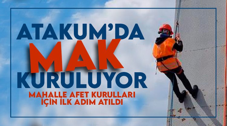 Atakum'da MAG AME ile deprem eğitimi iş birliği