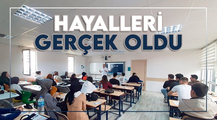 Atakum'da 67 öğrencinin üniversite hayali gerçek oldu