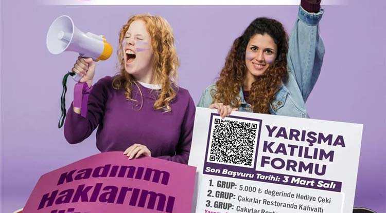 Atakum’da sesler kadın hakları için yükselecek