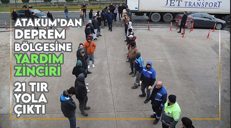 Atakum'da yüzlerce gönüllü 48 saattir uyumadan çalıştı