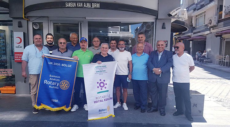 Atakum Rotary Kulübü'nden anlamlı kampanya