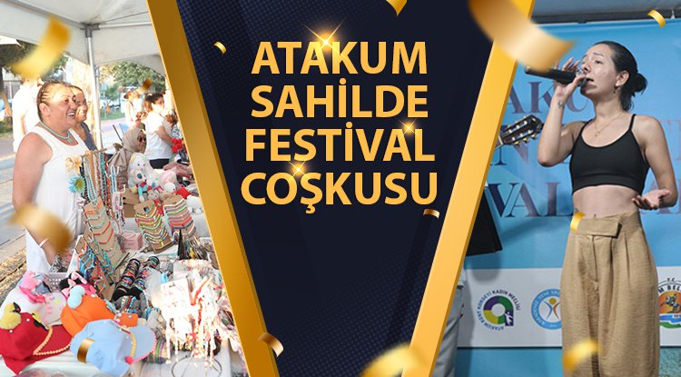 Atakum sahilinde festival coşkusu