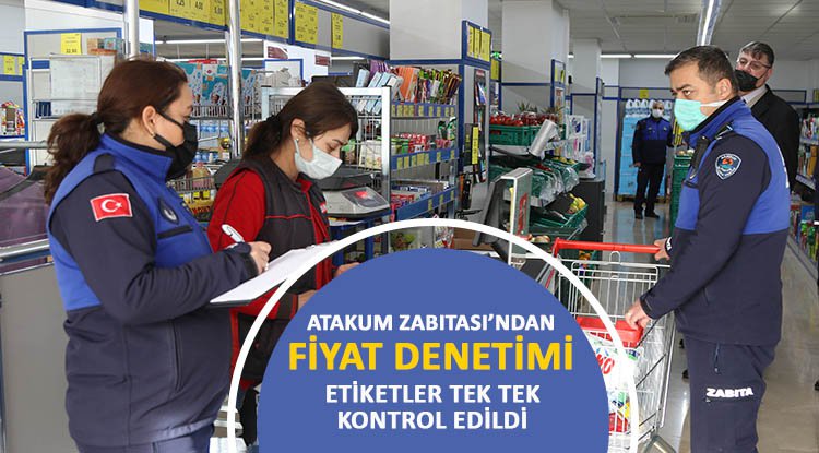 Atakum Zabıtası’ndan fiyat denetimi