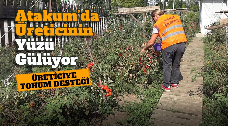 Atakumlu çiftçiye üretim desteği