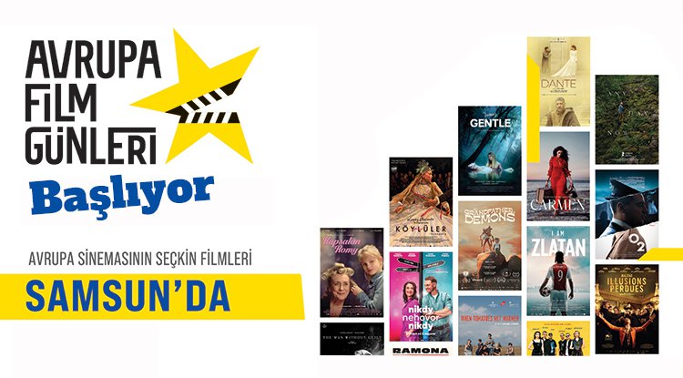 Avrupa sinemasının seçkin filmleri, Samsun’da yeniden beyaz perdede