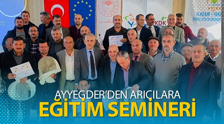 AYYEGDER'den arıcılara eğitim semineri