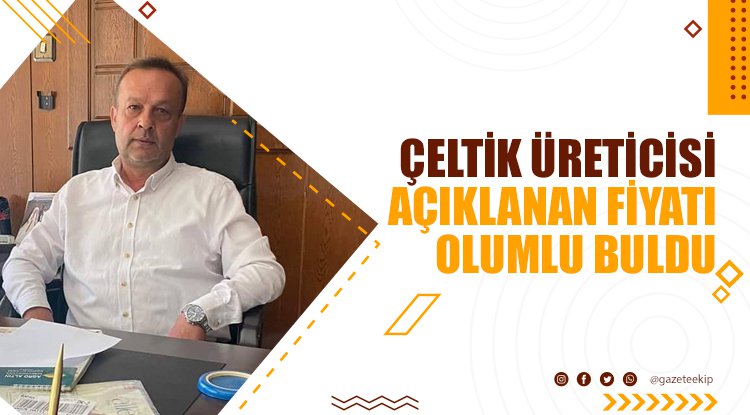 Başkan Bedir: Çeltik fiyatı beklentiye yakın