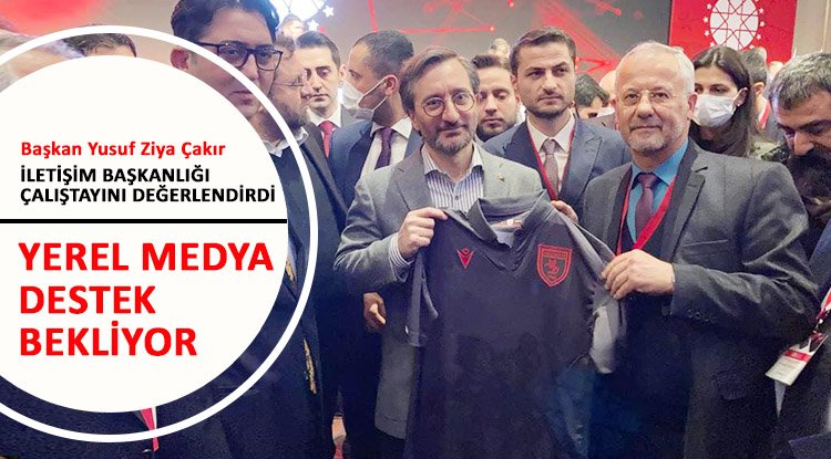 Başkan Çakır: Yeril medya destek bekliyor