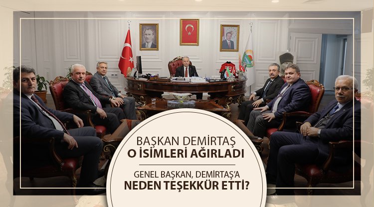 Başkan Demirtaş'a sendika teşekkürü