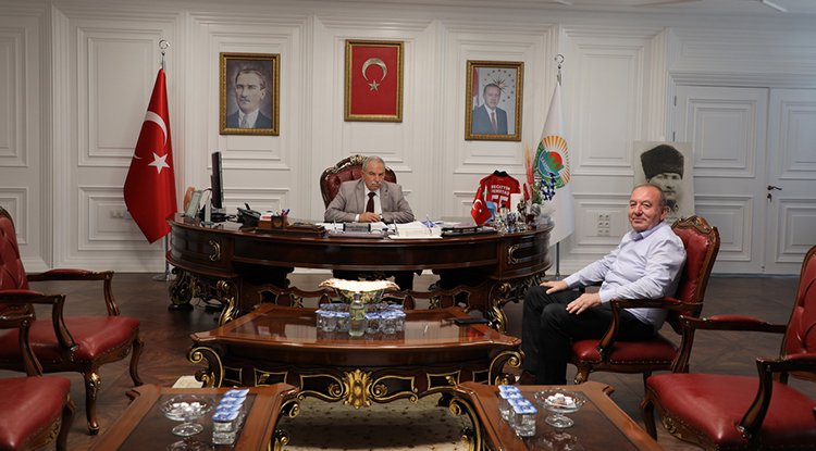 Başkan Demirtaş'a Sungurlu'dan misafir