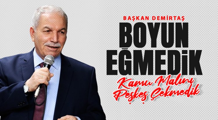 Başkan Demirtaş: Baskılara boyun eğmedik!