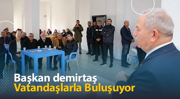 Başkan Demirtaş, vatandalarla buluşmaya devam ediyor