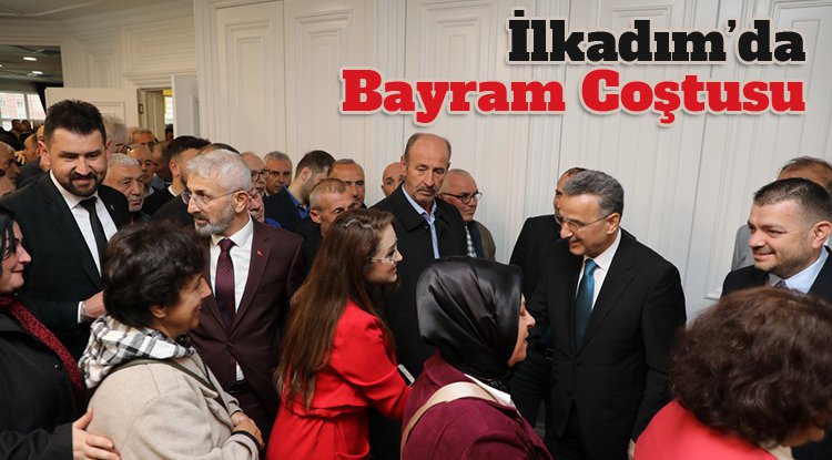 Başkan Kurnaz İlkadımlılarla bayramlaştı