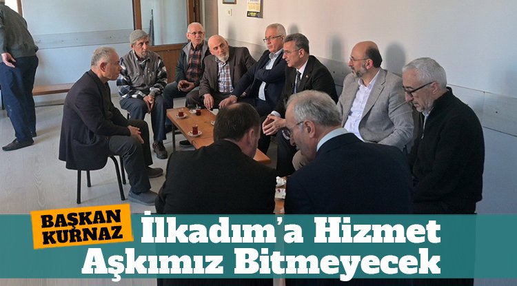 Başkan Kurnaz sorunları yerinde dinliyor