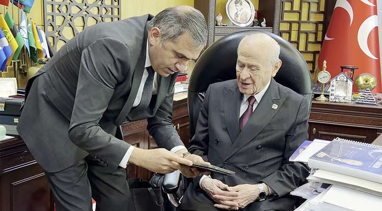 Başkan Mucur'dan Bahçeli'ye Ziyaret