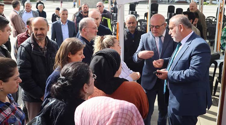 Başkan Sandıkçı'dan çözüm odaklı belediyecilik