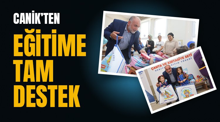Başkan Sandıkçı’dan eğitime tam destek