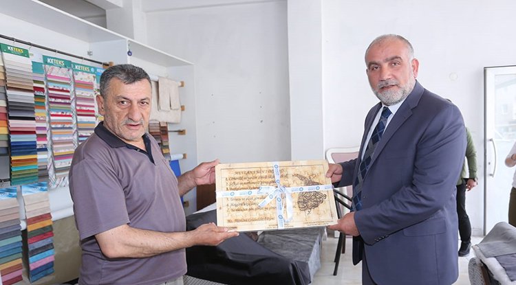 Başkan Sandıkçı’dan esnafa 'hayırlı olsun' ziyareti