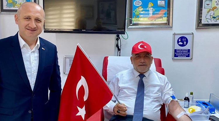 Başkan Sandıkçı: Kan bağışıyla insanlığa umut olabiliriz