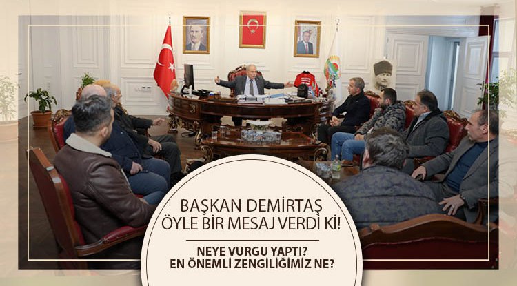 Bayburtlulardan Demirtaş'a ziyaret