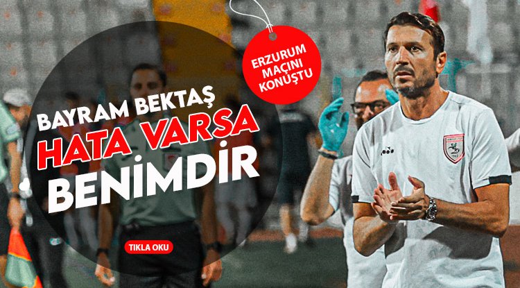 Bayram Bektaş: Hata varsa benimdir