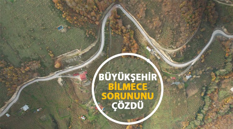 'Bilmece' sorununu Büyükşehir çözdü
