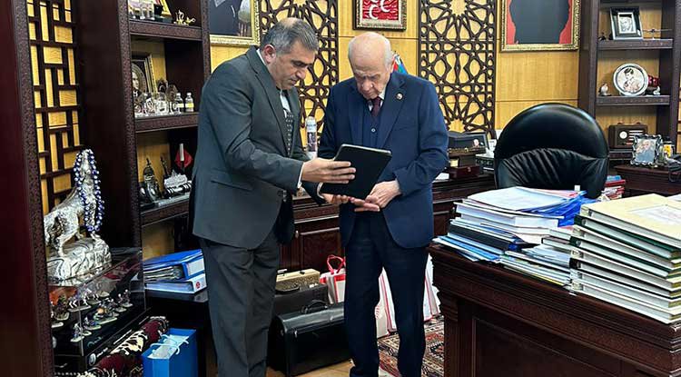 Burhan Mucur’dan Devlet Bahçeli’ye Ziyaret