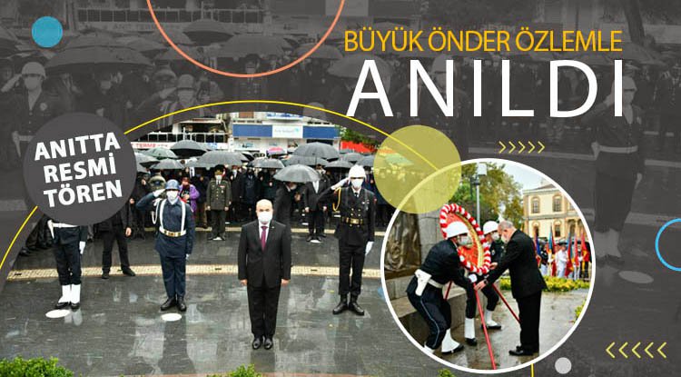 Büyük Önder Samsun'da anıldı