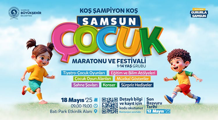 Büyükşehir'den Çocuk Maratonu ve Aydilge konseri