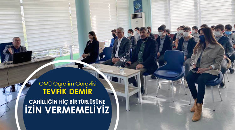 Cahilliğin hiçbir türlüsüne izin vermemeliyiz!