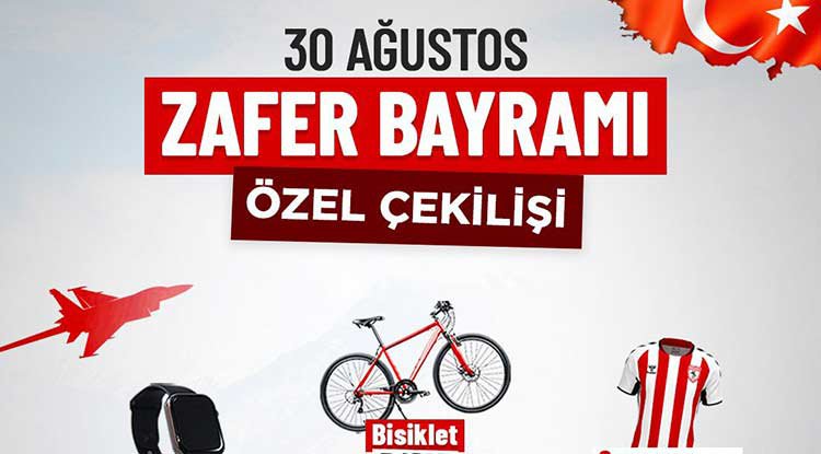 Canik Belediyesi'nden 30 Ağustos'a Özel 30 Hediye