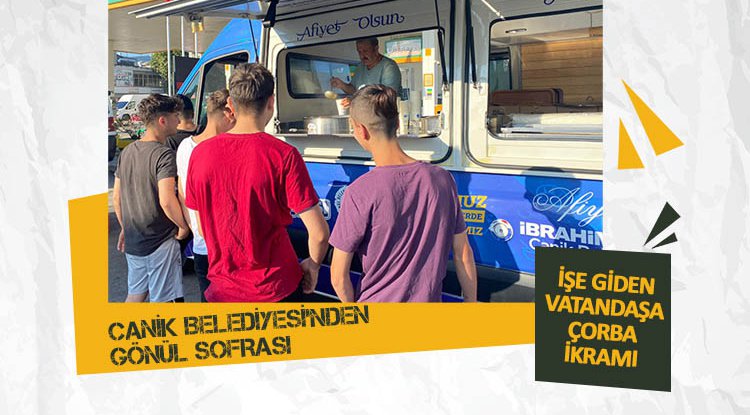 Canik Belediyesi’nden Gönül Sofrası