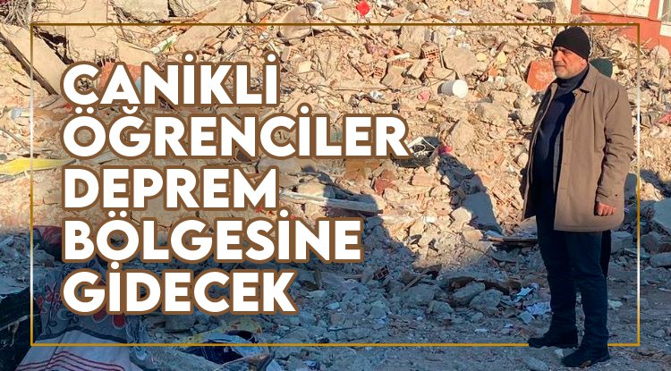 Canik Belediyesi öğrencileri deprem bölgesine götürüyor