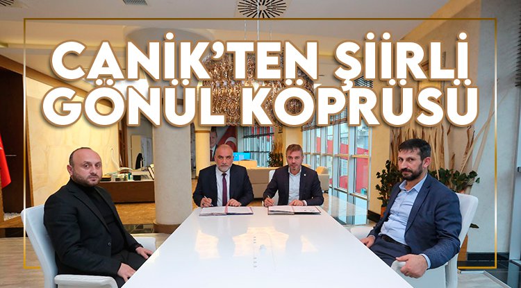 Canik Belediyesi şiirlerle gönül köprüsü kuruyor