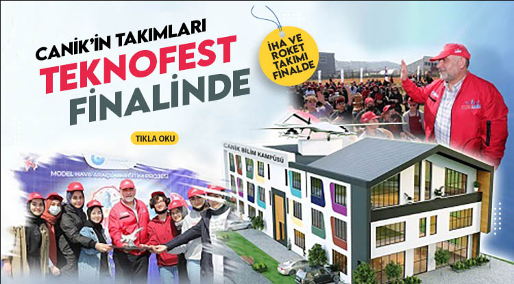 Canik Belediyesi takımları TEKNOFEST finalinde